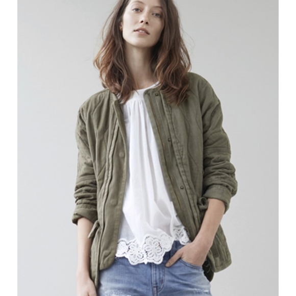 Madewell Jackets & Blazers - Madewell Quilted Drawstring Jacket